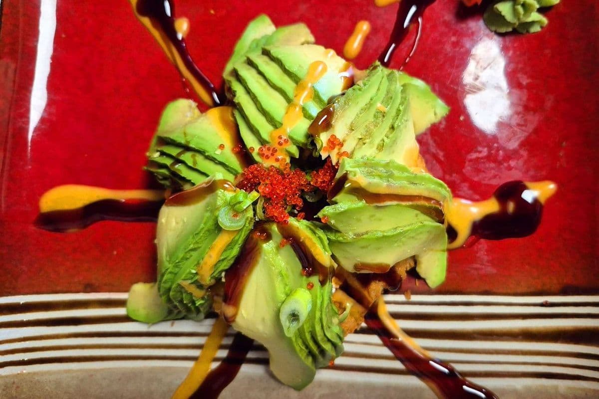 Avocado Sushi Pizza