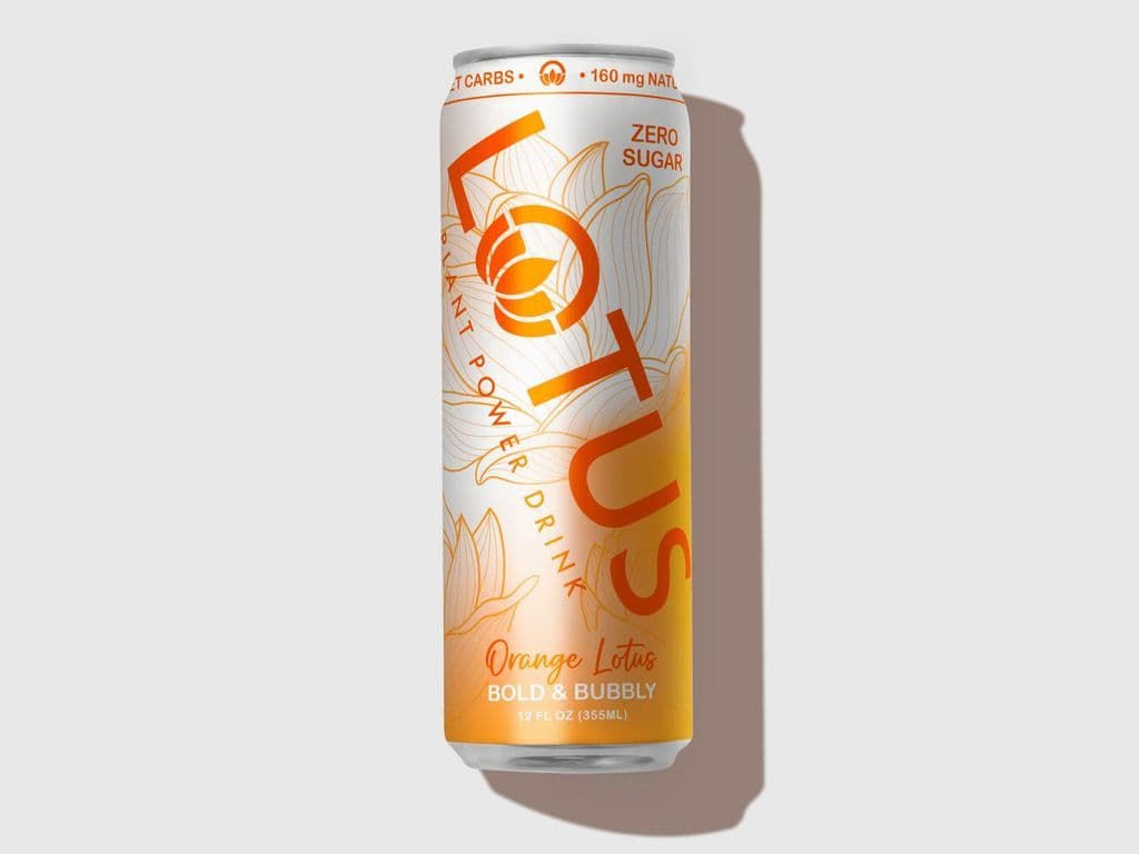 Lotus Plant Power Drink (355ml) - Mango Mandarin