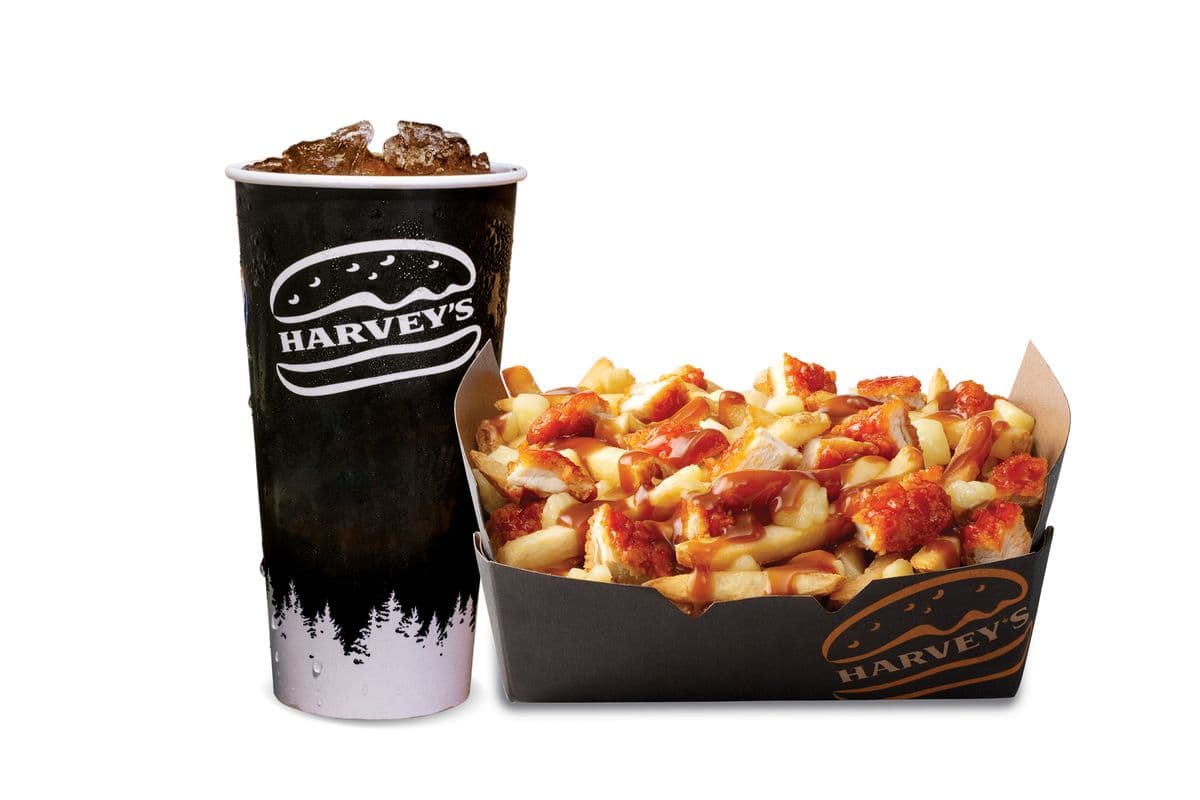 Large Buffalo Chicken Poutine Combo