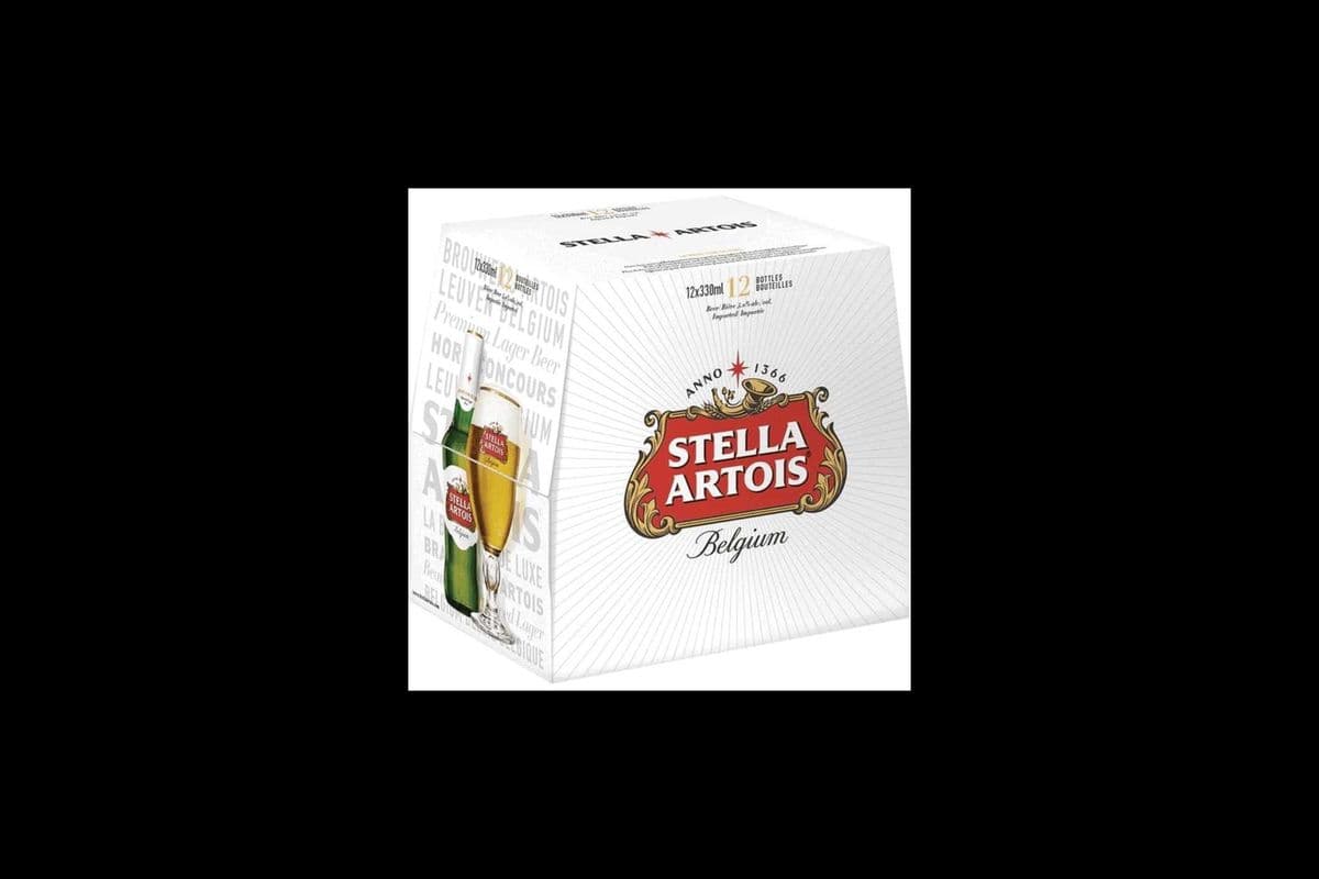 Stella Artois (12 Bottles) (12 x 330ml) (12 x 330ML*12 BTLS)