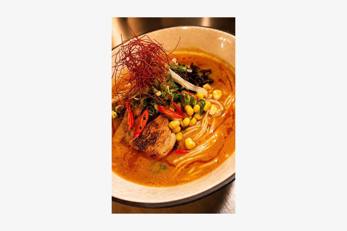 Spicy Miso Tonkotsu Ramen without Ajitama egg