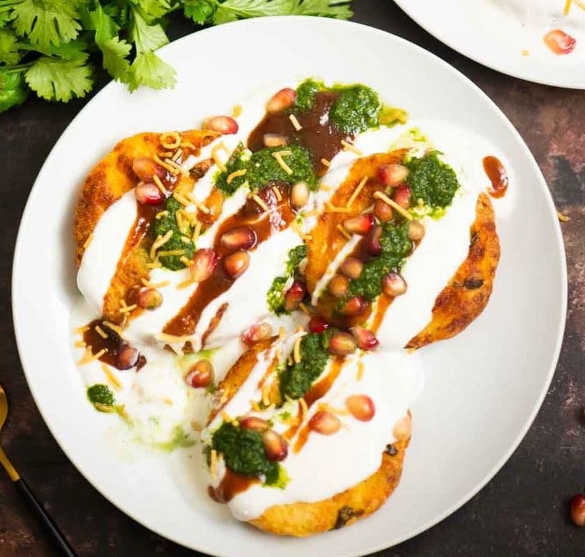 Aloo Tikki Chaat (2 Pieces) / Aloo Tikki Chaat (2 Pieces)