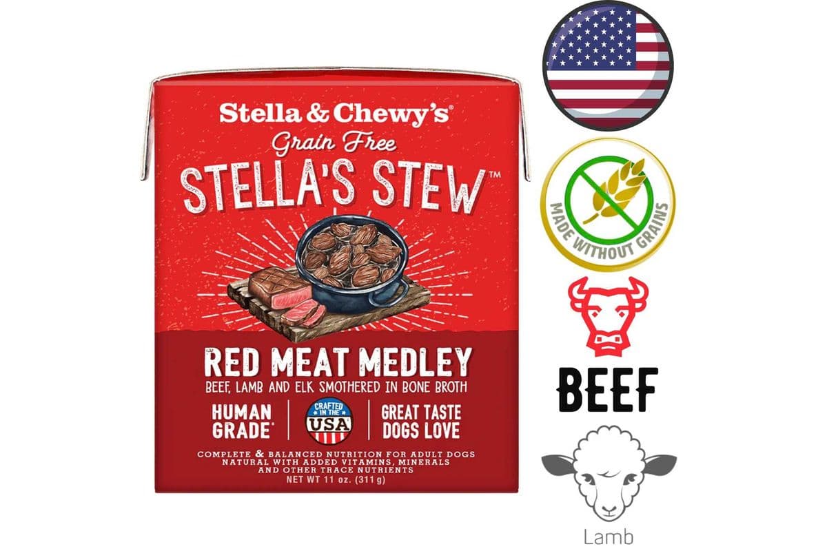 Stella & Chewy's - Stella's Stews Red Meat Medley Dog Food - 11 Oz