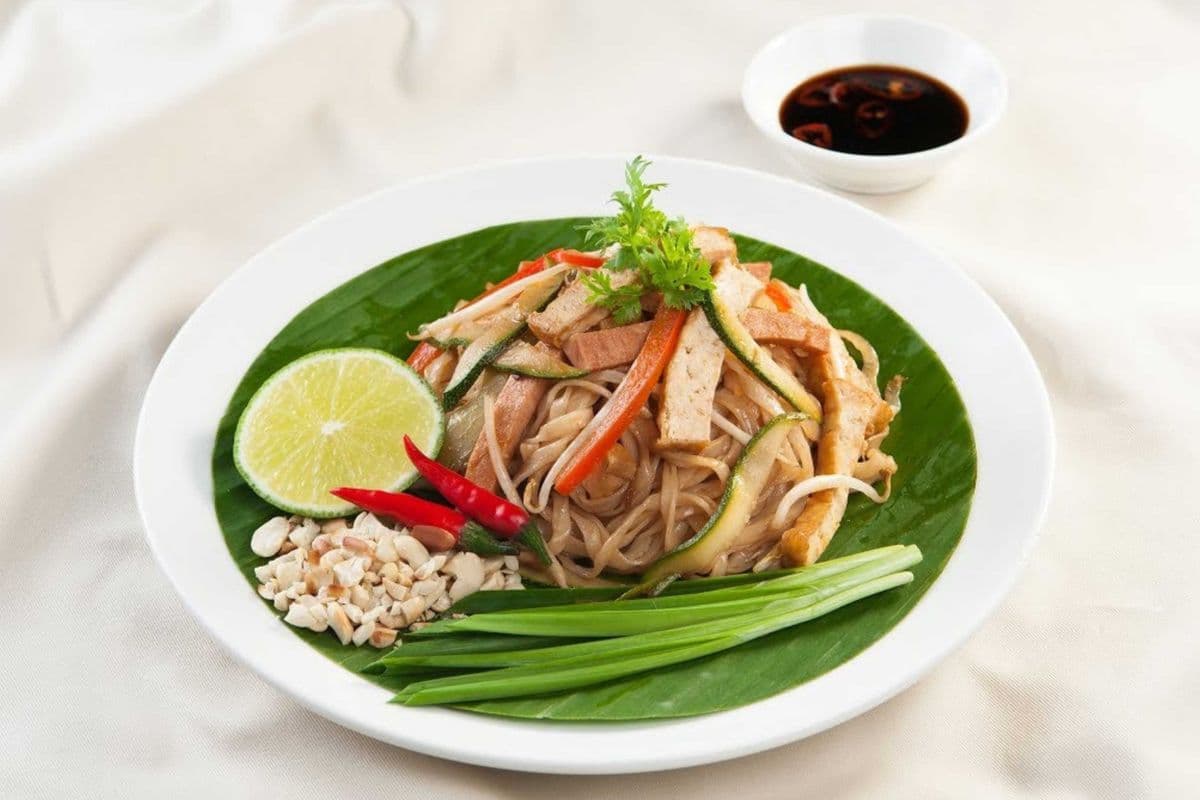 V07. Pad Thaï Végétarien | Vegetarian Pad Thai | Pad Thái chay
