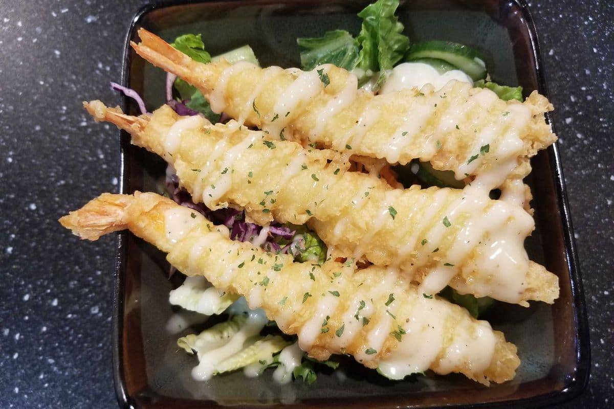 Shrimp Tempura Salad