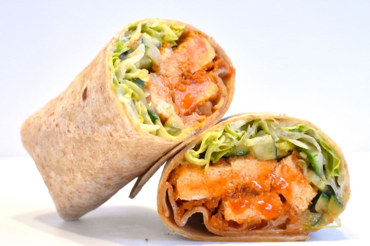 Buffalo Polo 'Chicken' Wrap Meal