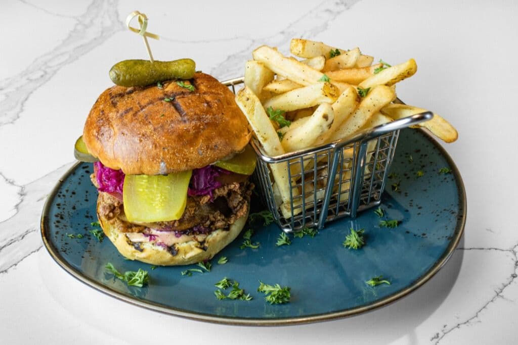 Fried Chicken Burger