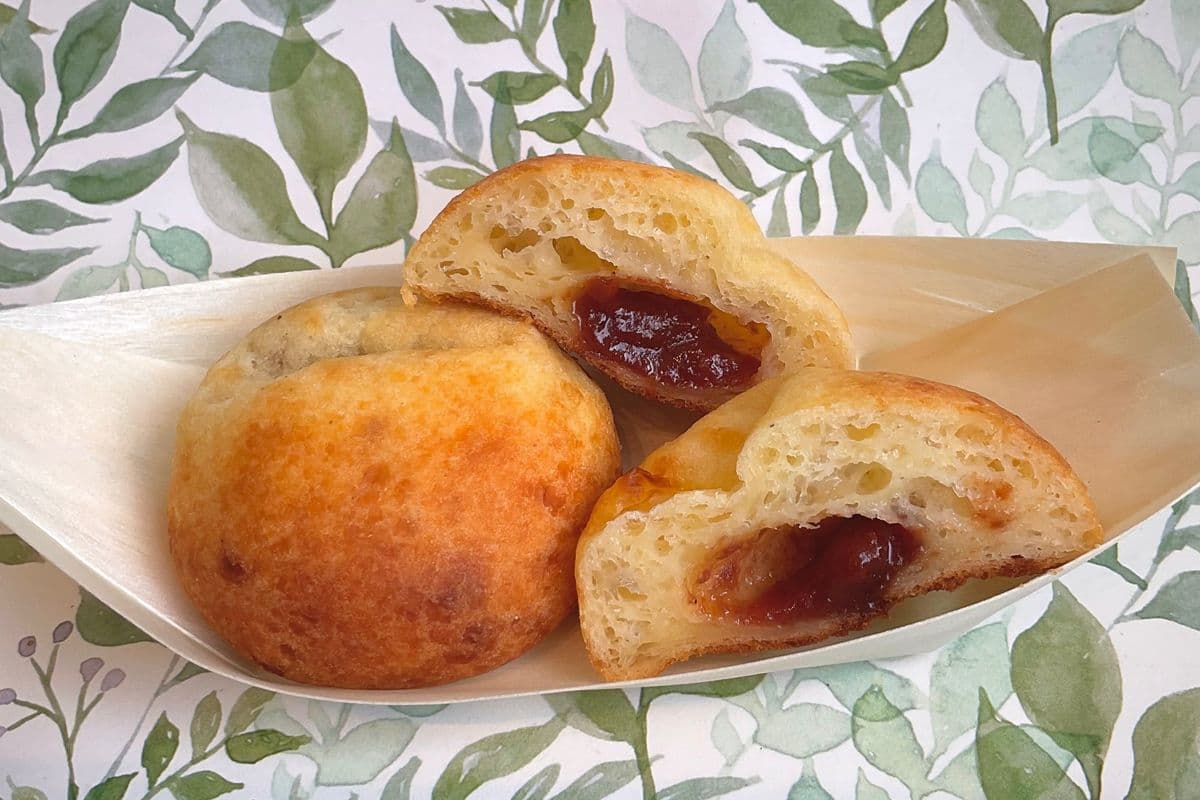 Guava Almojabana (Cheese Puff)