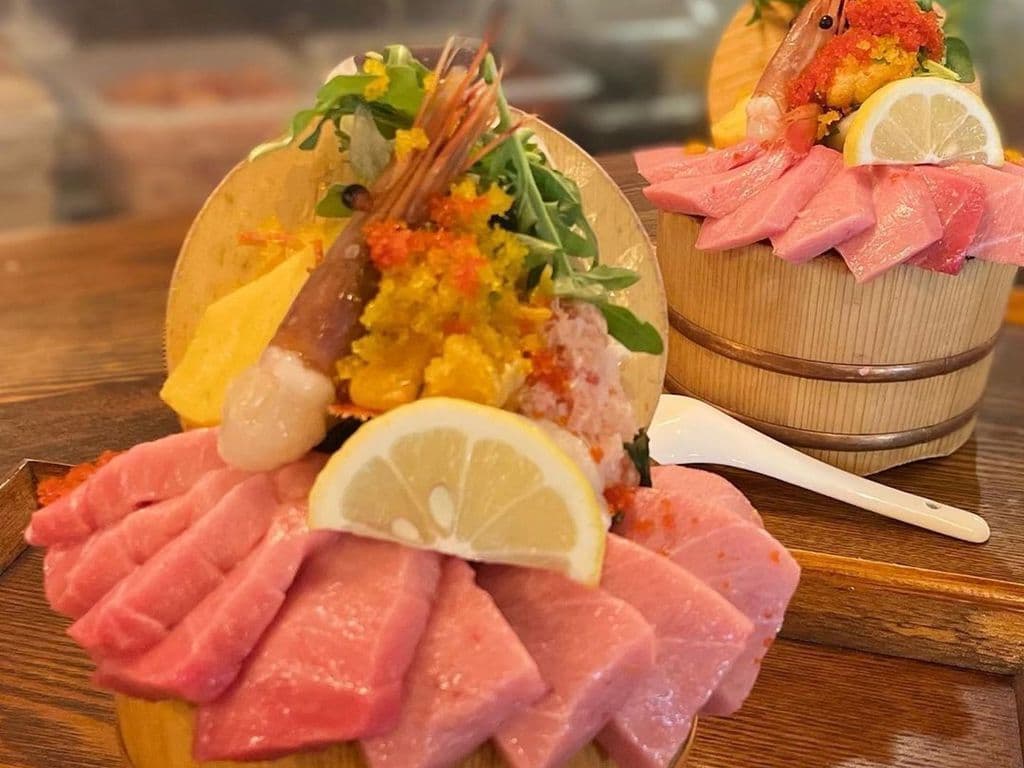 Otoro Bluefin Tuna Deluxue Seafood Bowl