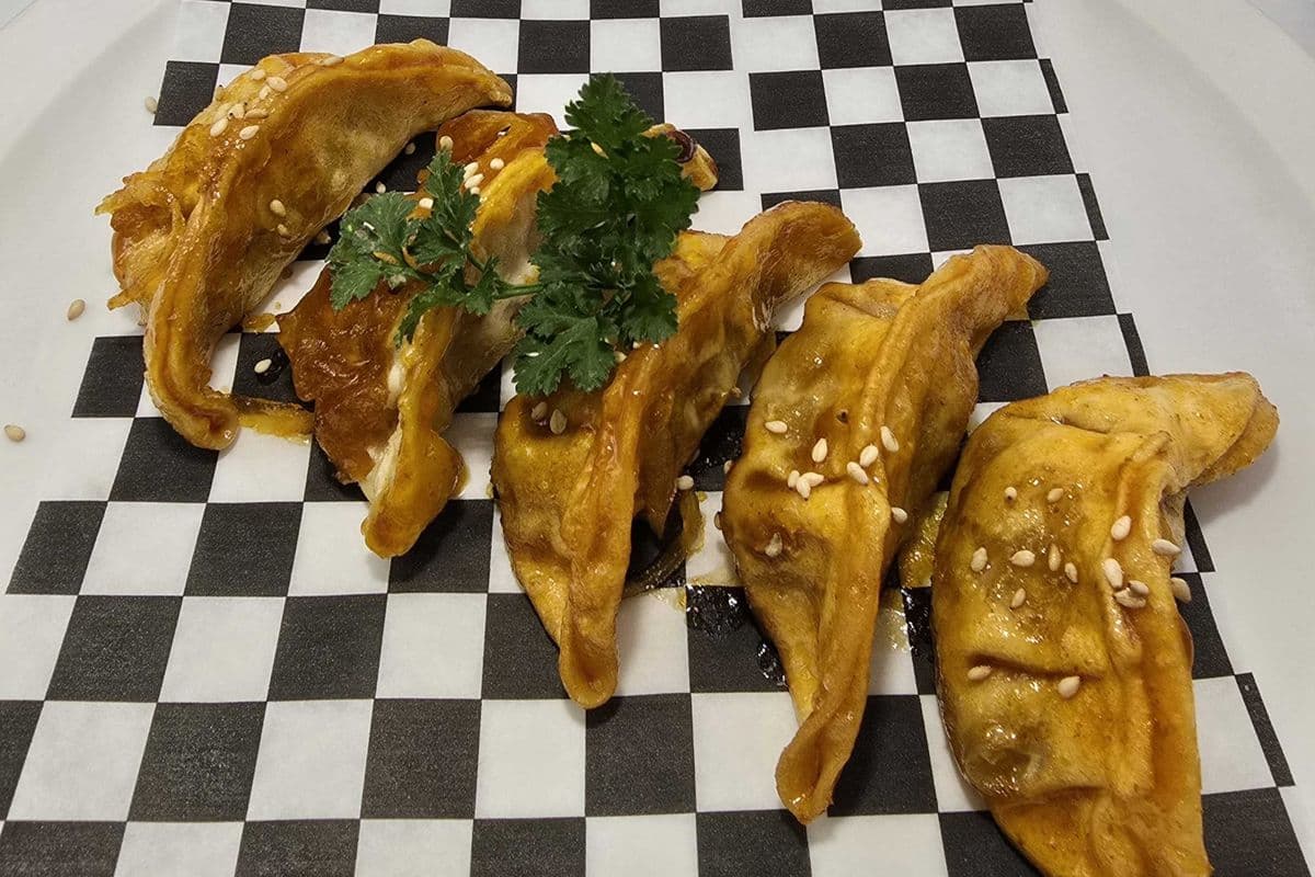 Spicy Pork Gyoza