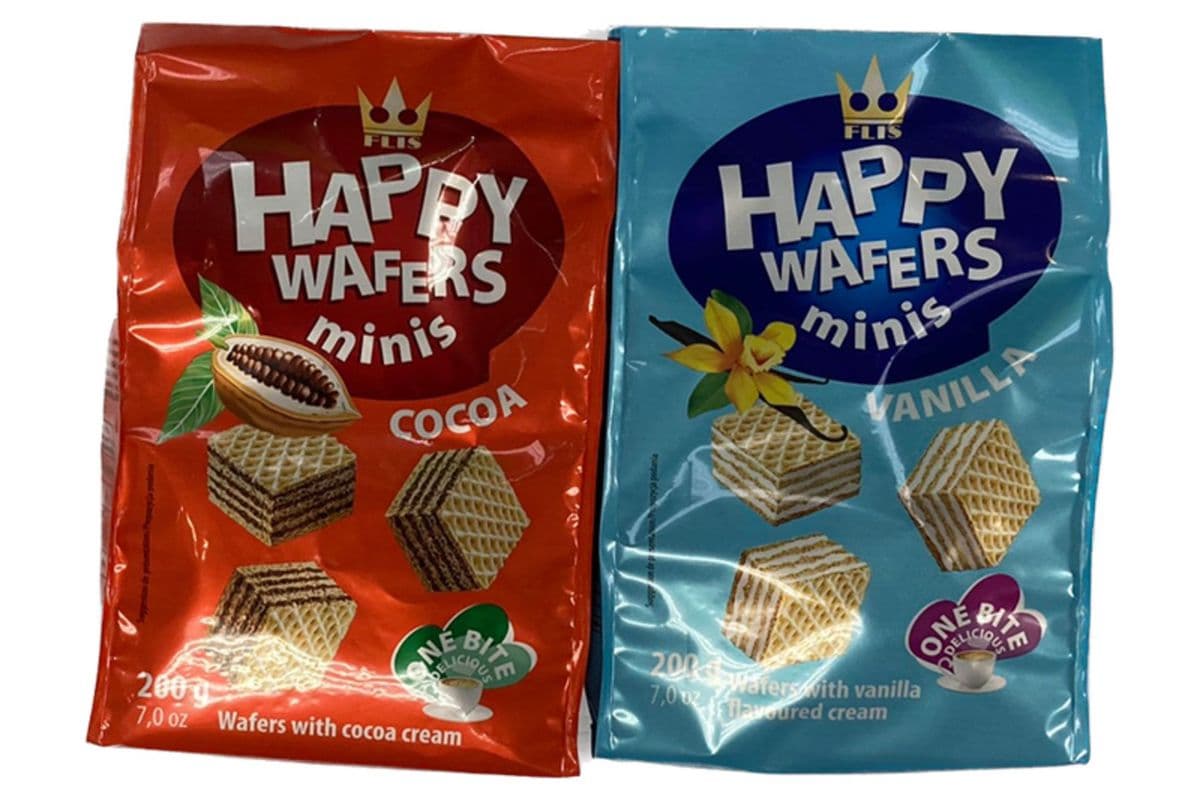 Happy Wafers Minis (200g) (170 Cal)