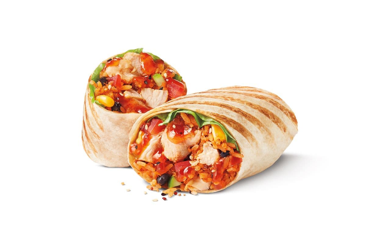 Sweet Chili Veggie Loaded Wrap
