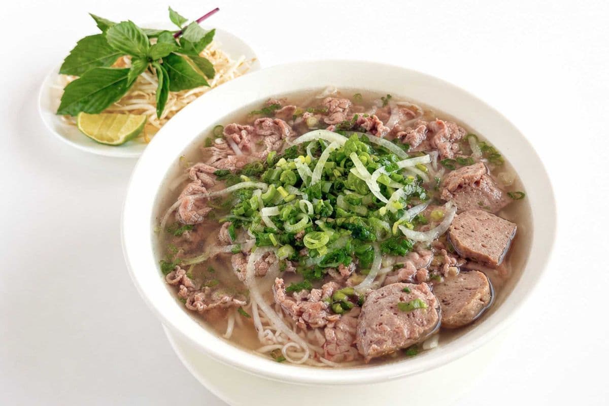 15. Beef and Beef Ball Noodle Soup