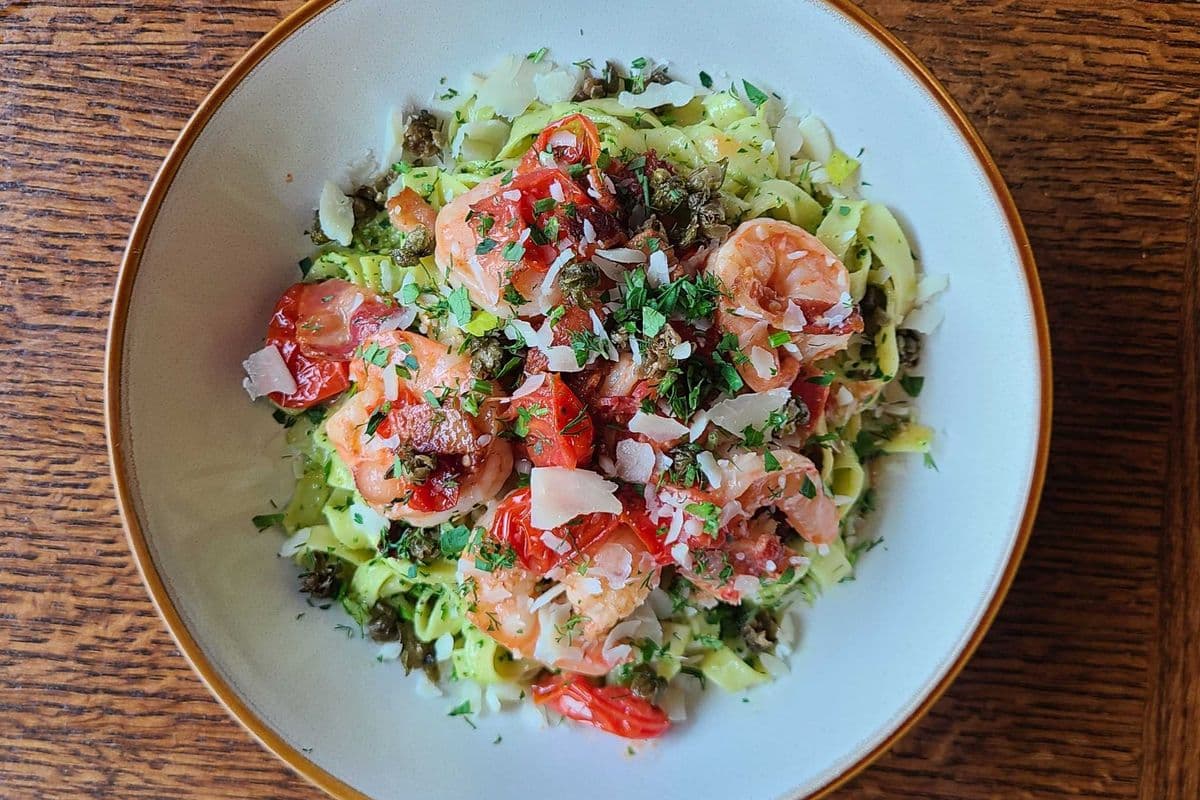 Shrimp Fettuccine