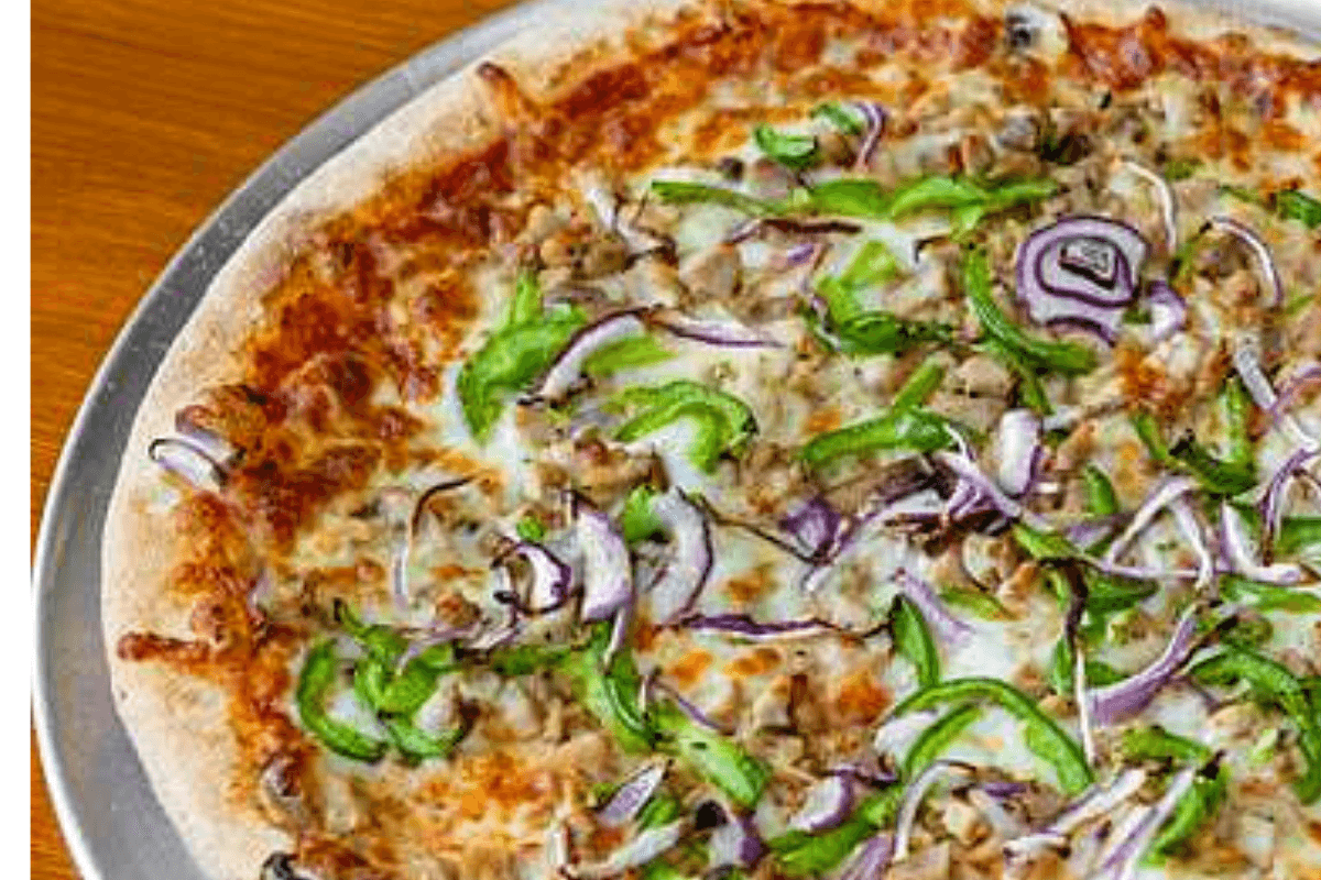 Pizza au Poulet / Chicken Pizza