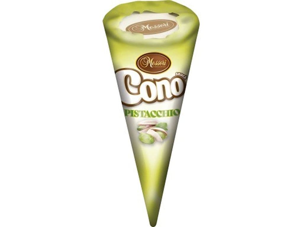 Messori Cono Pistachio Cream Chocolate Waffle Cone 22g