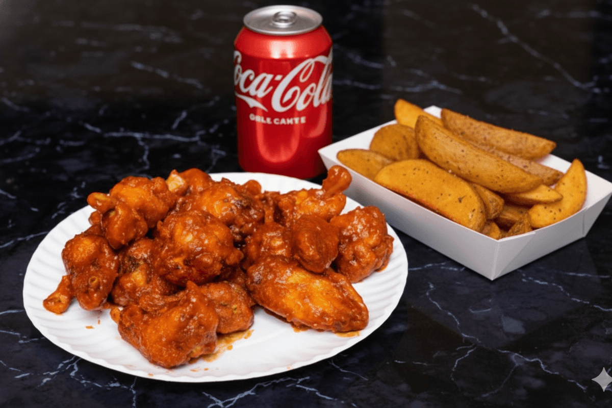 10 Wings, Wedges, and Pop Combo