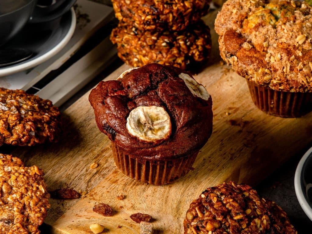 G.F. Banana Chocolate Chunk Muffin