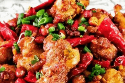 Schezwan Chicken (Spicy)