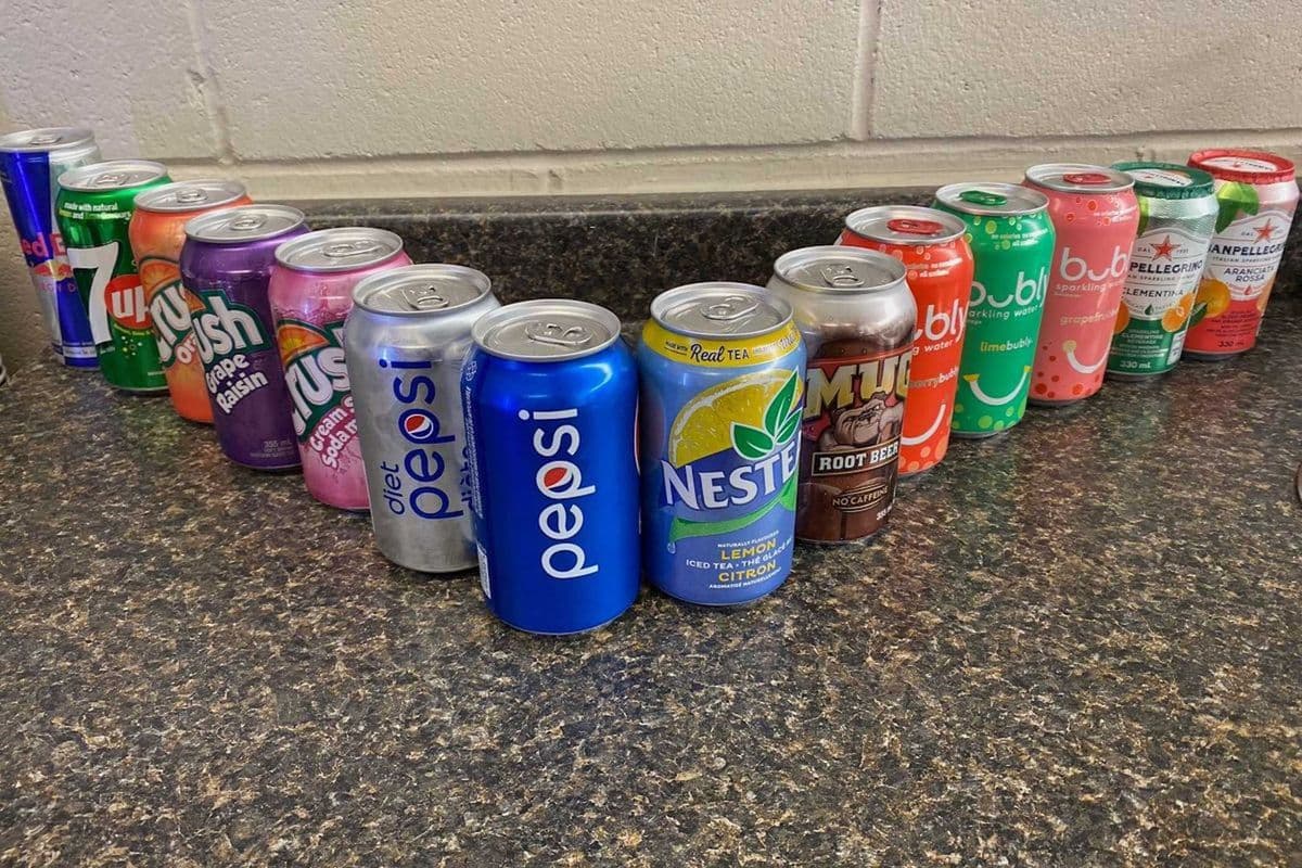 Canned Cold Drinks