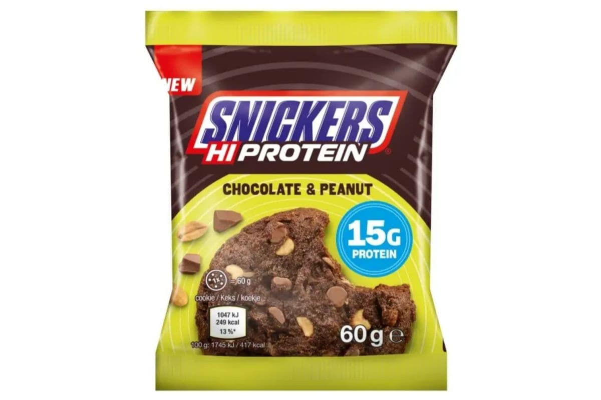 Snickers Hi-Protein Chocolate & Peanut Cookie (60 g)