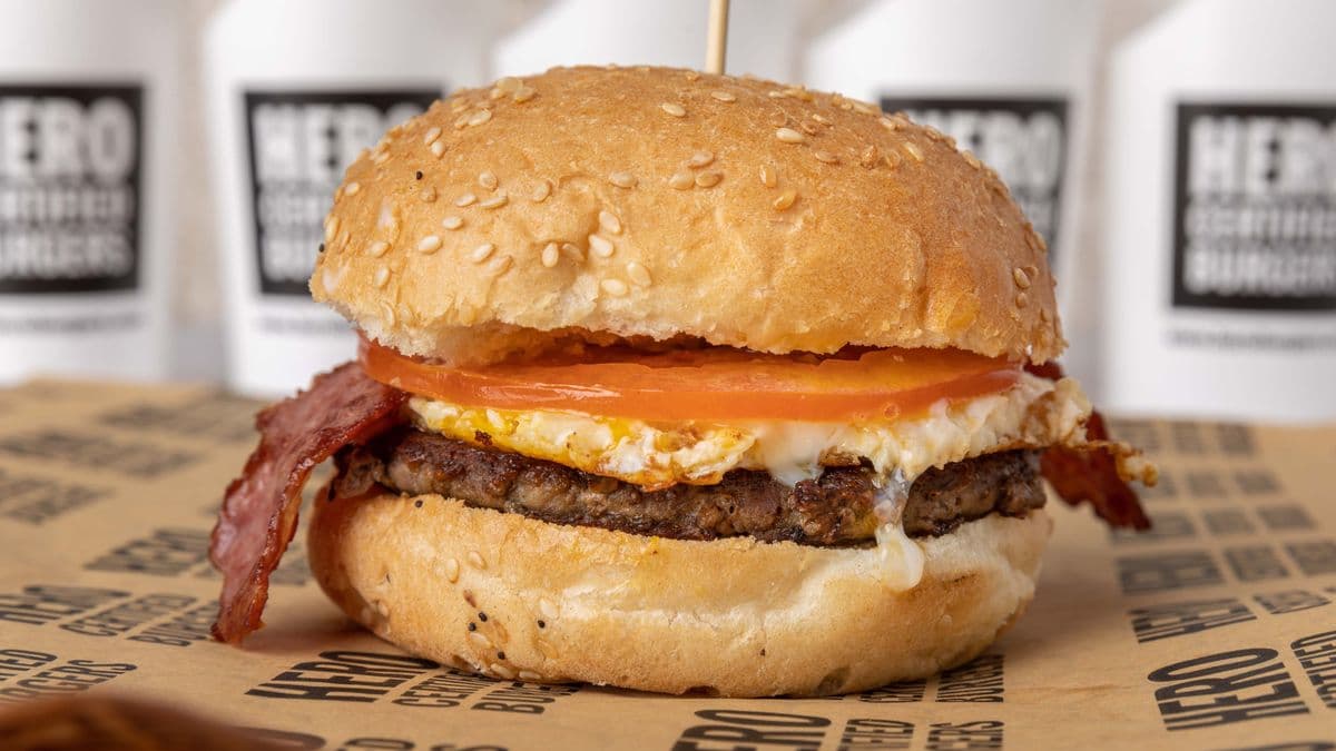 4oz Egg Burger