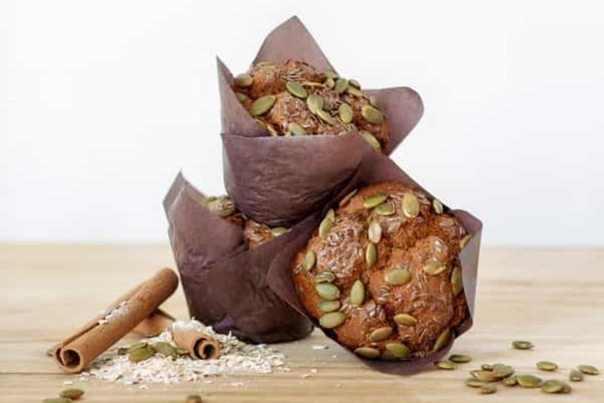 Seeded Apple Power Muffin GF/V