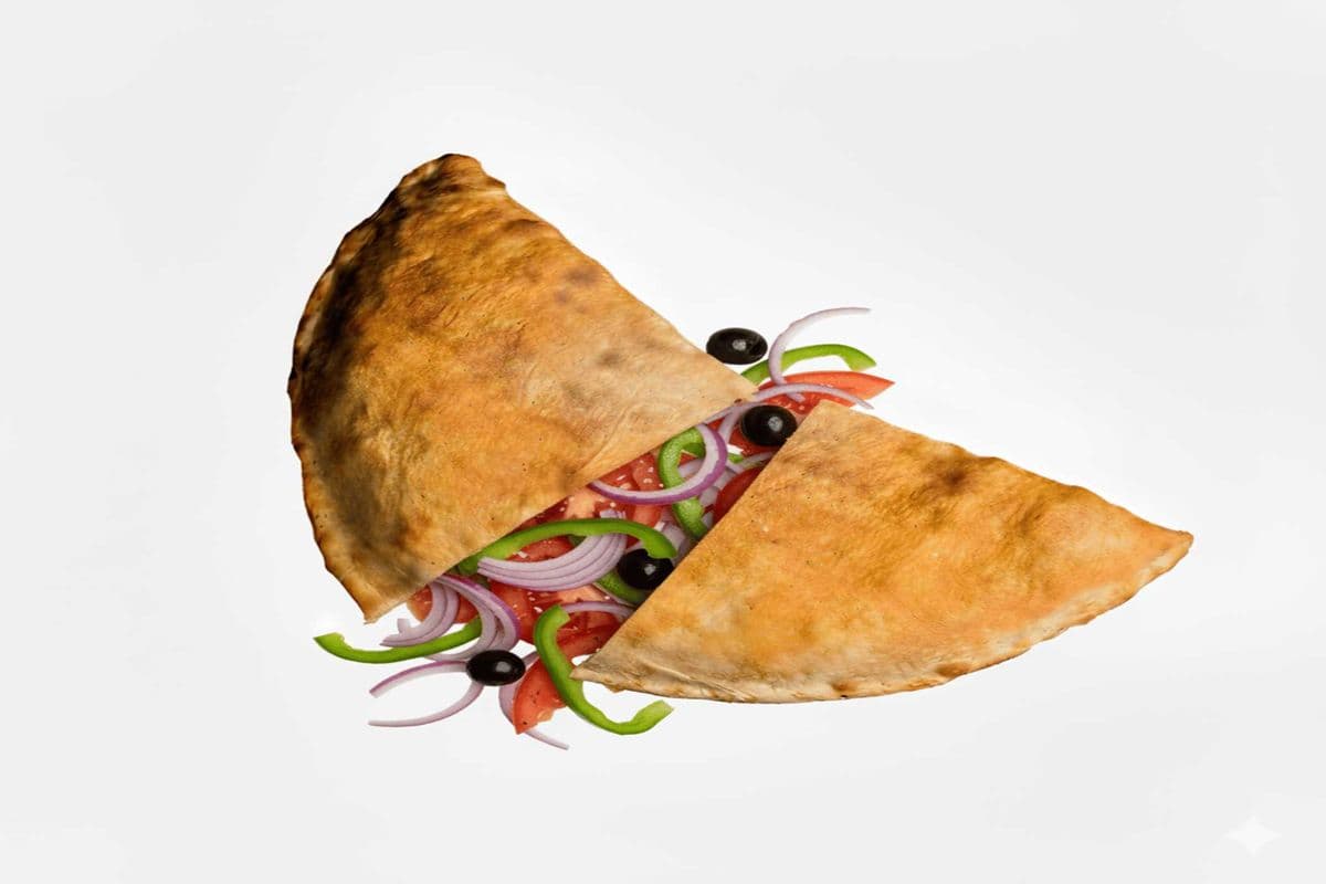 Veg Calzone (Large)
