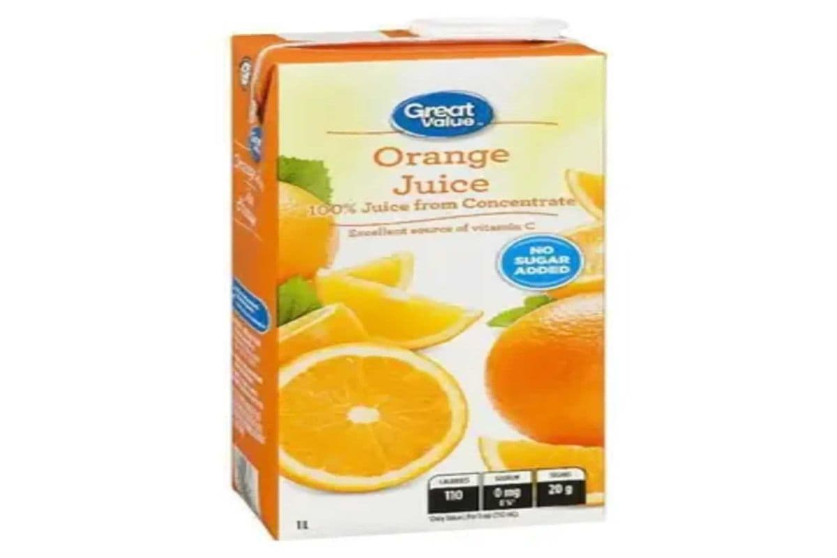 great value orange juice (1 Litre )