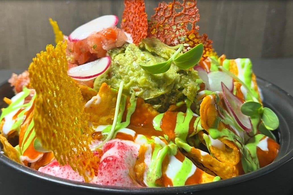 FLAMING NACHOS CHAAT