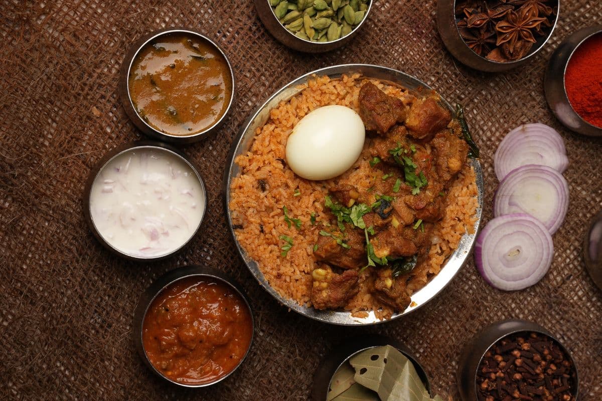 Mutton Chukka Biryani