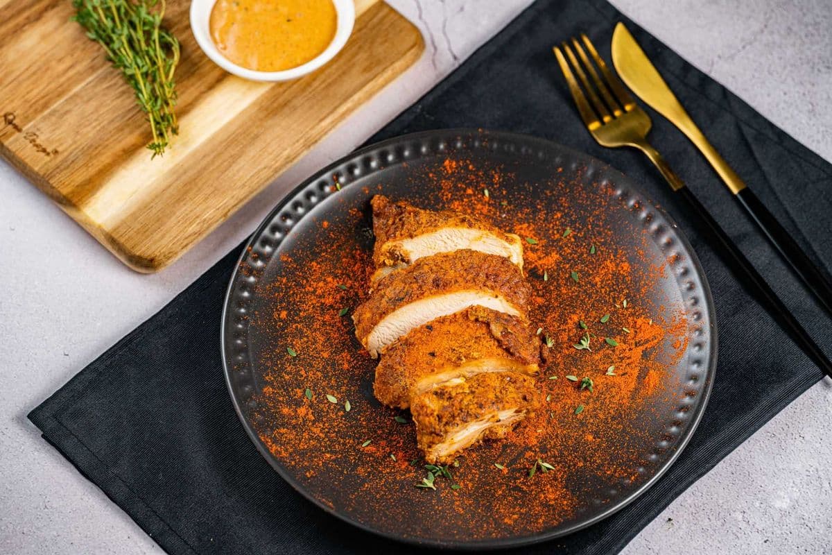 South Carolina Chicken with Dipping Sauce - Low-Carb | GF | Diabetic Friendly (182 g)