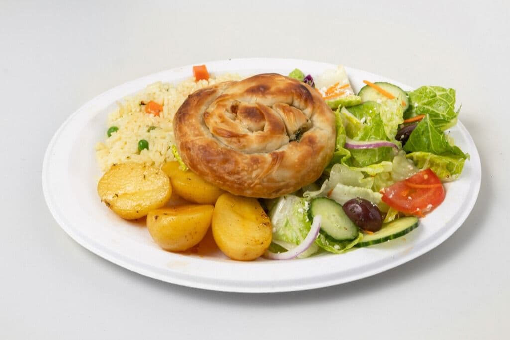 Spinach Cheese Pie Plate