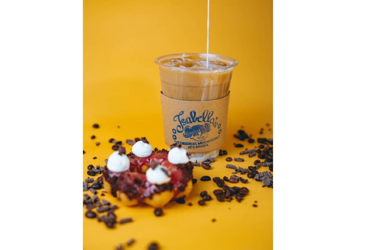 Yuzu Honey Iced Tea Donut Combo