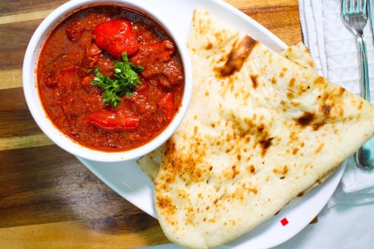 Non-Veg Curry with Naan