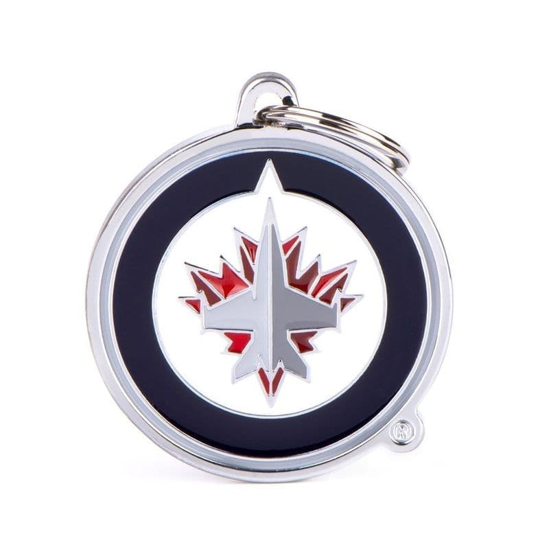 MyFamily NHL Winnepeg Jets Engraved Tag