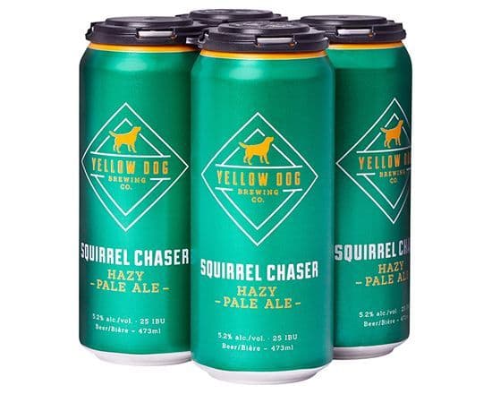 YELLOW DOG SQUIRREL CHASER HAZY PALE 4 CAN (4 x 473ML)