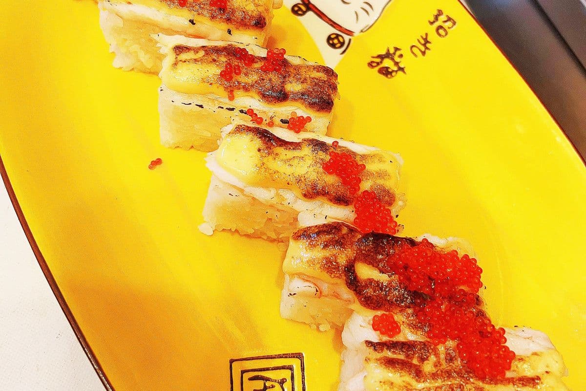 Ebi Oshi （虾押箱寿司）6pcs