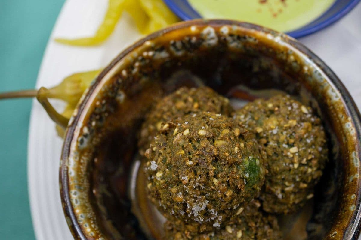 Herby Green Falafel (4 pcs)