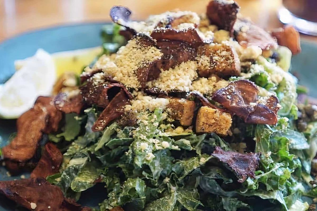 Kale Caesar Salad