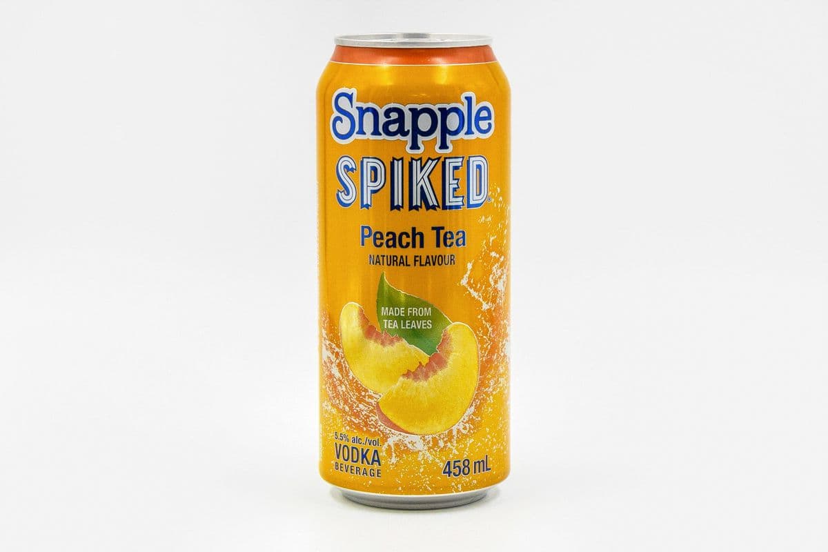 SNAPPLE SPIKED PEACH TEA (1 x 458 ml)