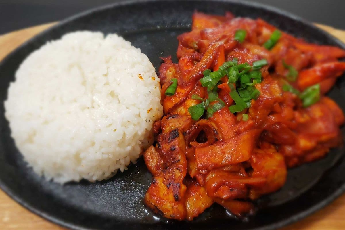 Flanc de porc coréen au gochujang épicé / Korean Gochujang Pork Belly(Spicy or sweet)