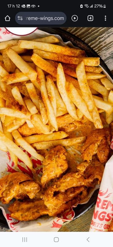 Frites ou rondelles / French Fries or Slices