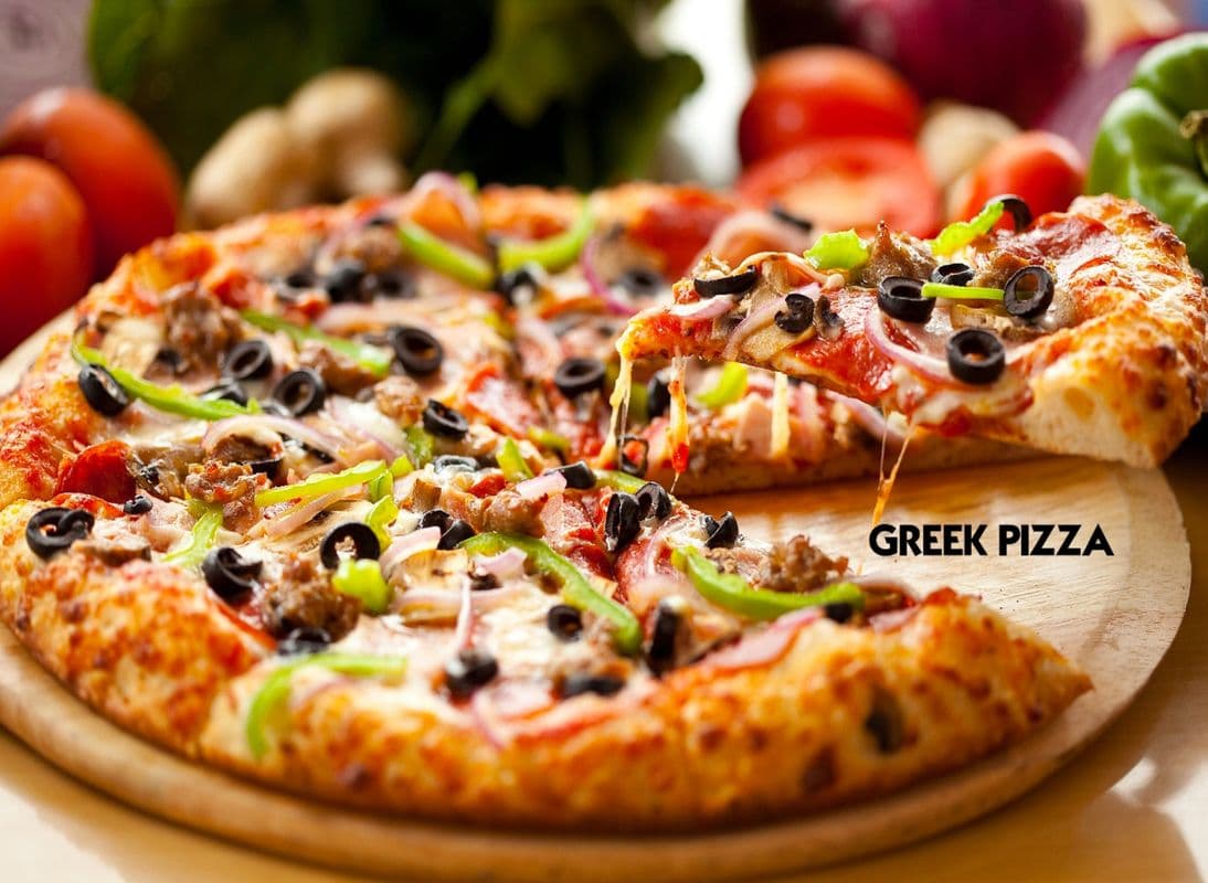 14" Large Greek Special Pizza