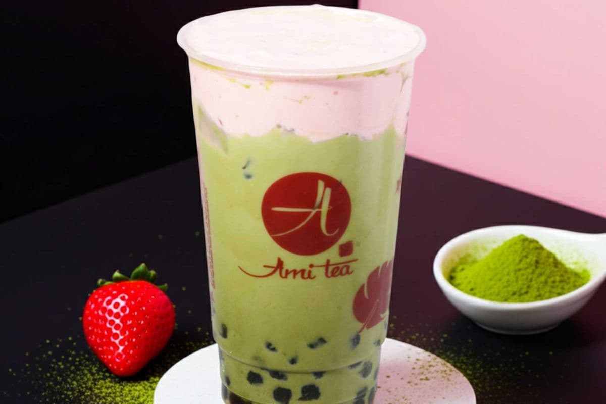 Matcha Strawberry Cold Foam