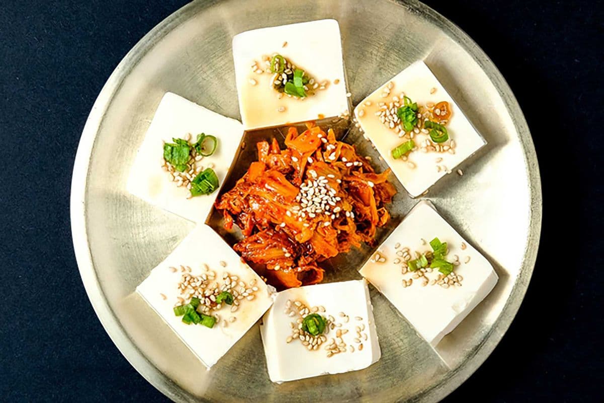 Kimchi Tofu Slider