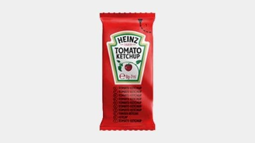 Sachet de ketchup