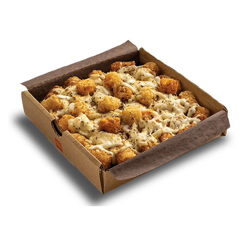 Creamy Garlic and Cheese Tots