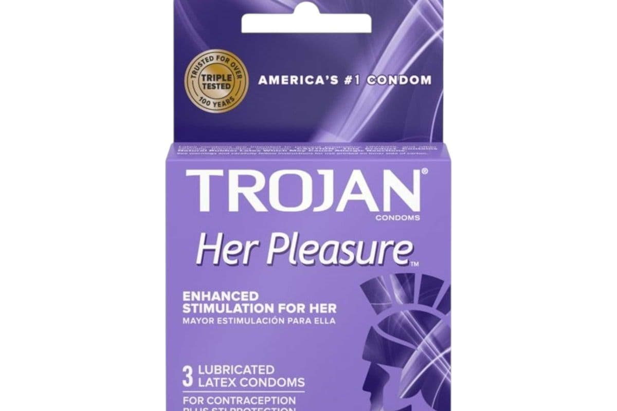 TROJAN HER PLEASURE CONDOMS (PACK OF 3)