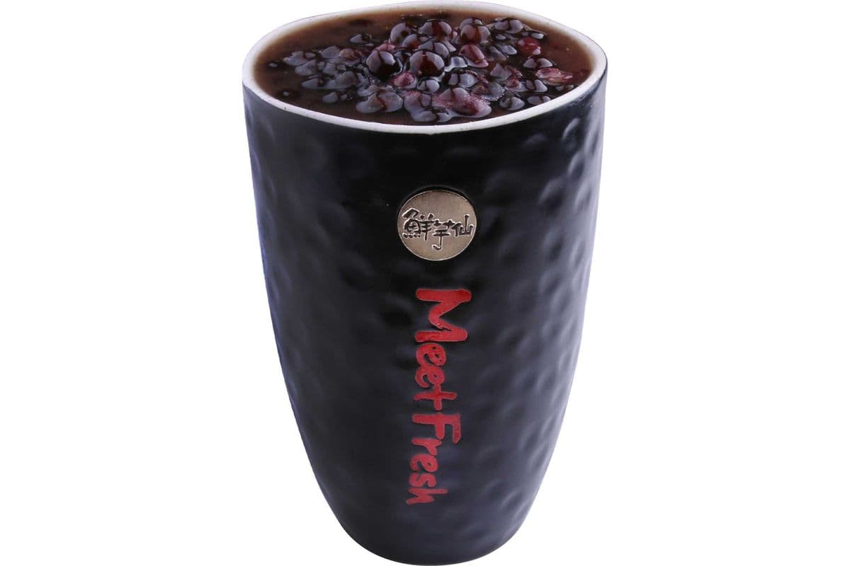 Red Bean Drink with Boba